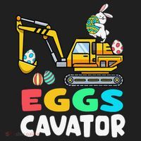 EggsCavator Easter Bunny Excavator Easter Beanie thumb 2
