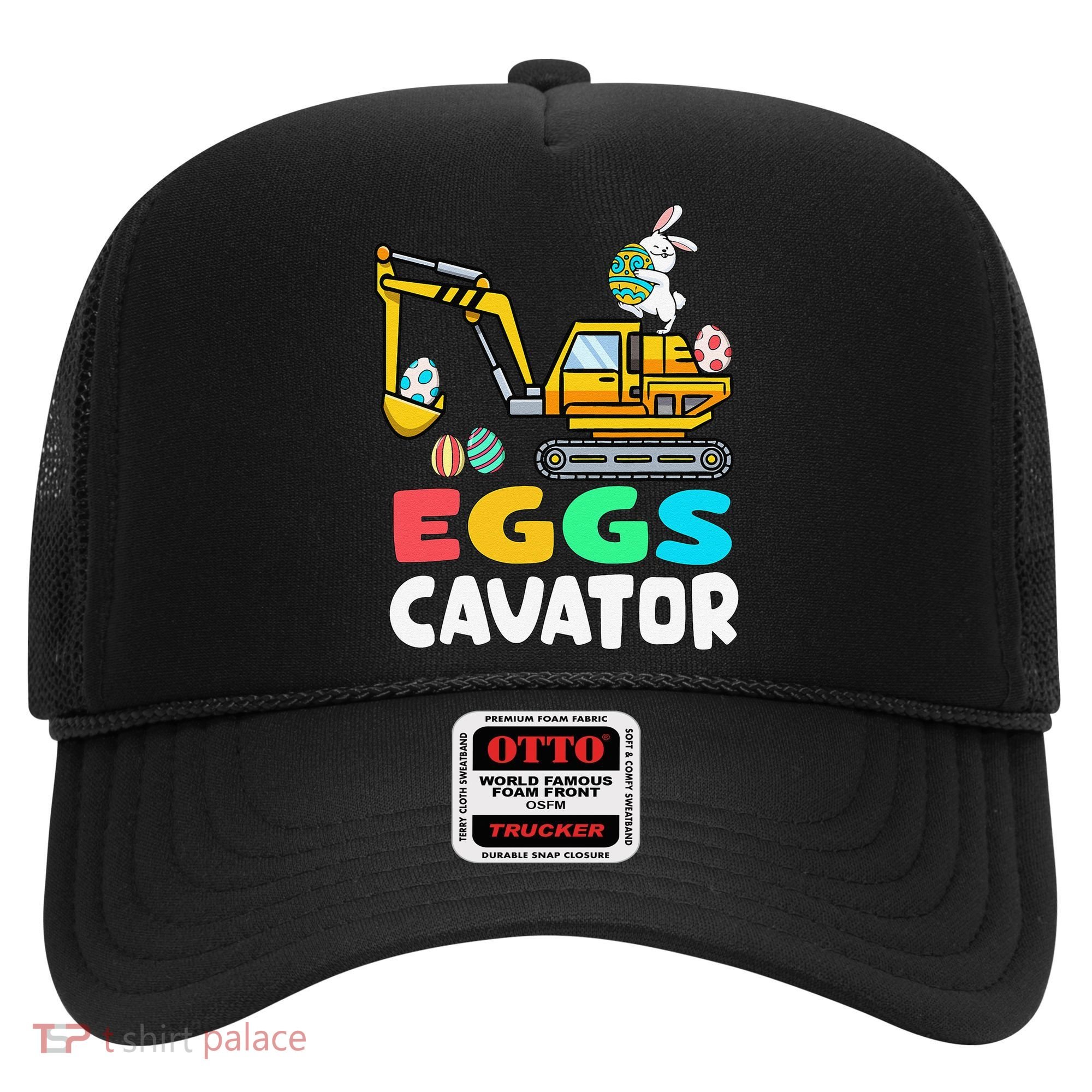 EggsCavator Easter Bunny Excavator Easter Hat