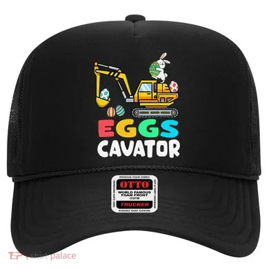 EggsCavator Easter Bunny Excavator Easter Hat