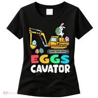EggsCavator Easter Bunny Excavator Easter Women's T-Shirt thumb 0