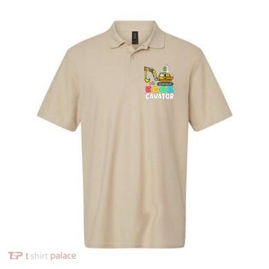EggsCavator Easter Bunny Excavator Easter Polo