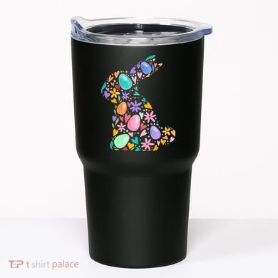 Easter Egg Bunny Floral Holiday Tumbler