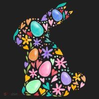 Easter Egg Bunny Floral Holiday Tumbler thumb 3