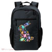 Easter Egg Bunny Floral Holiday Backpack thumb 0