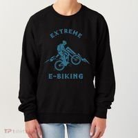 Extreme E Biking E Bike Ebike Bike Electric Bicycle Gift Women's Sweatshirt thumb 0