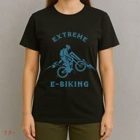 Extreme E Biking E Bike Ebike Bike Electric Bicycle Gift T-Shirt thumb 4