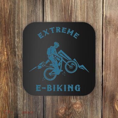 Extreme E Biking E Bike Ebike Bike Electric Bicycle Gift Coaster
