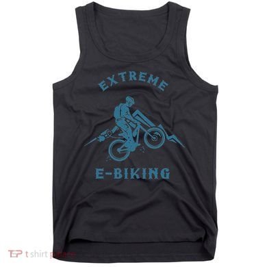 Extreme E Biking E Bike Ebike Bike Electric Bicycle Gift Tank Top