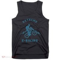 Extreme E Biking E Bike Ebike Bike Electric Bicycle Gift Tank Top thumb 0