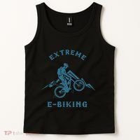 Extreme E Biking E Bike Ebike Bike Electric Bicycle Gift Tank Top thumb 2