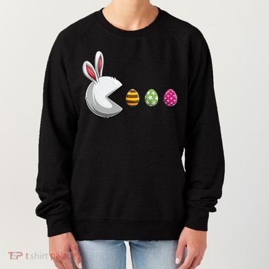 Easter Eggs Bunny Cute Holiday Women's Sweatshirt