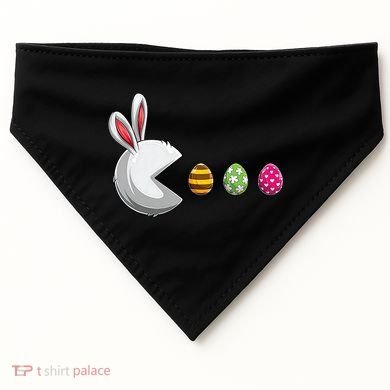 Easter Eggs Bunny Cute Holiday USA-Made Doggie Bandana