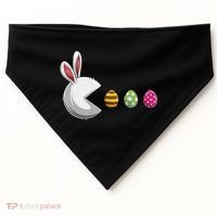 Easter Eggs Bunny Cute Holiday USA-Made Doggie Bandana thumb 0