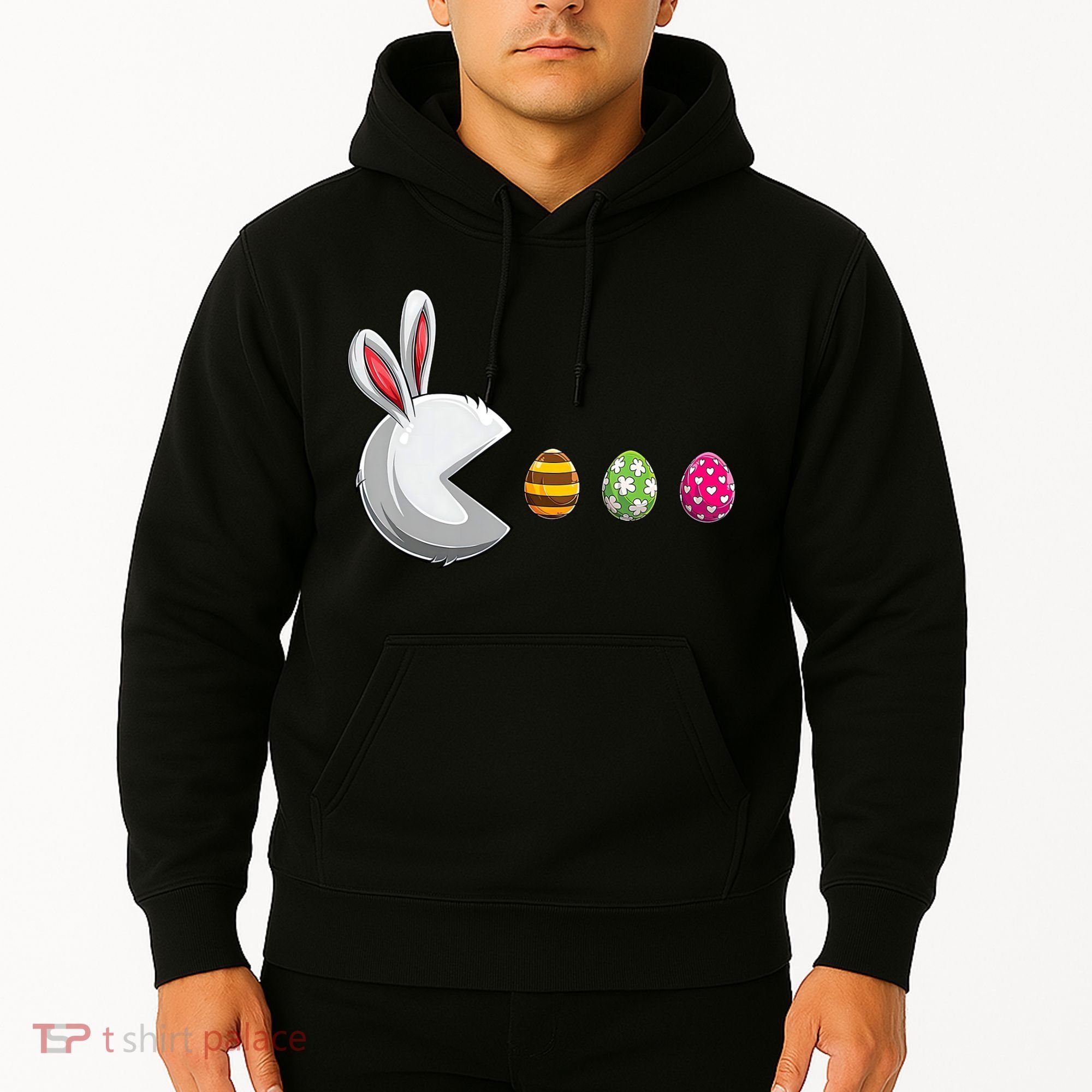 Easter Eggs Bunny Cute Holiday Hoodie