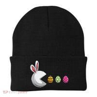 Easter Eggs Bunny Cute Holiday Beanie thumb 0