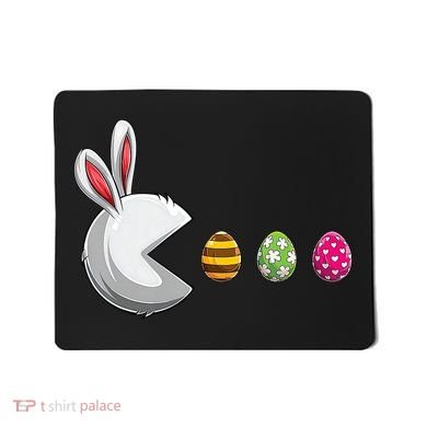 Easter Eggs Bunny Cute Holiday Mousepad