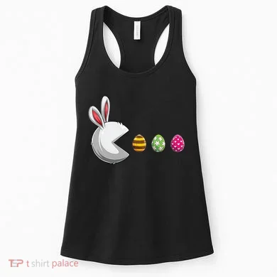 Easter Eggs Bunny Cute Holiday Women's Tank Top