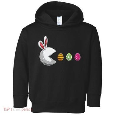 Easter Eggs Bunny Cute Holiday Toddler Hoodie