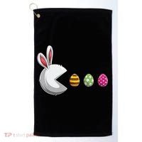 Easter Eggs Bunny Cute Holiday Golf Towel thumb 0