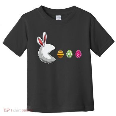 Easter Eggs Bunny Cute Holiday Toddler T-Shirt