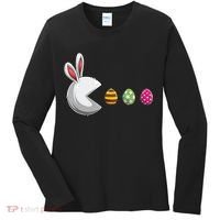 Easter Eggs Bunny Cute Holiday Women's Long Sleeve Shirt thumb 0