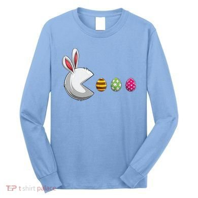 Easter Eggs Bunny Cute Holiday Long Sleeve Shirt