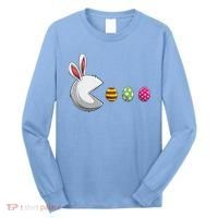 Easter Eggs Bunny Cute Holiday Long Sleeve Shirt thumb 0