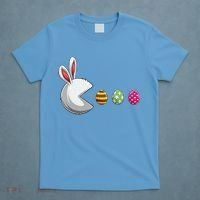 Easter Eggs Bunny Cute Holiday T-Shirt thumb 4