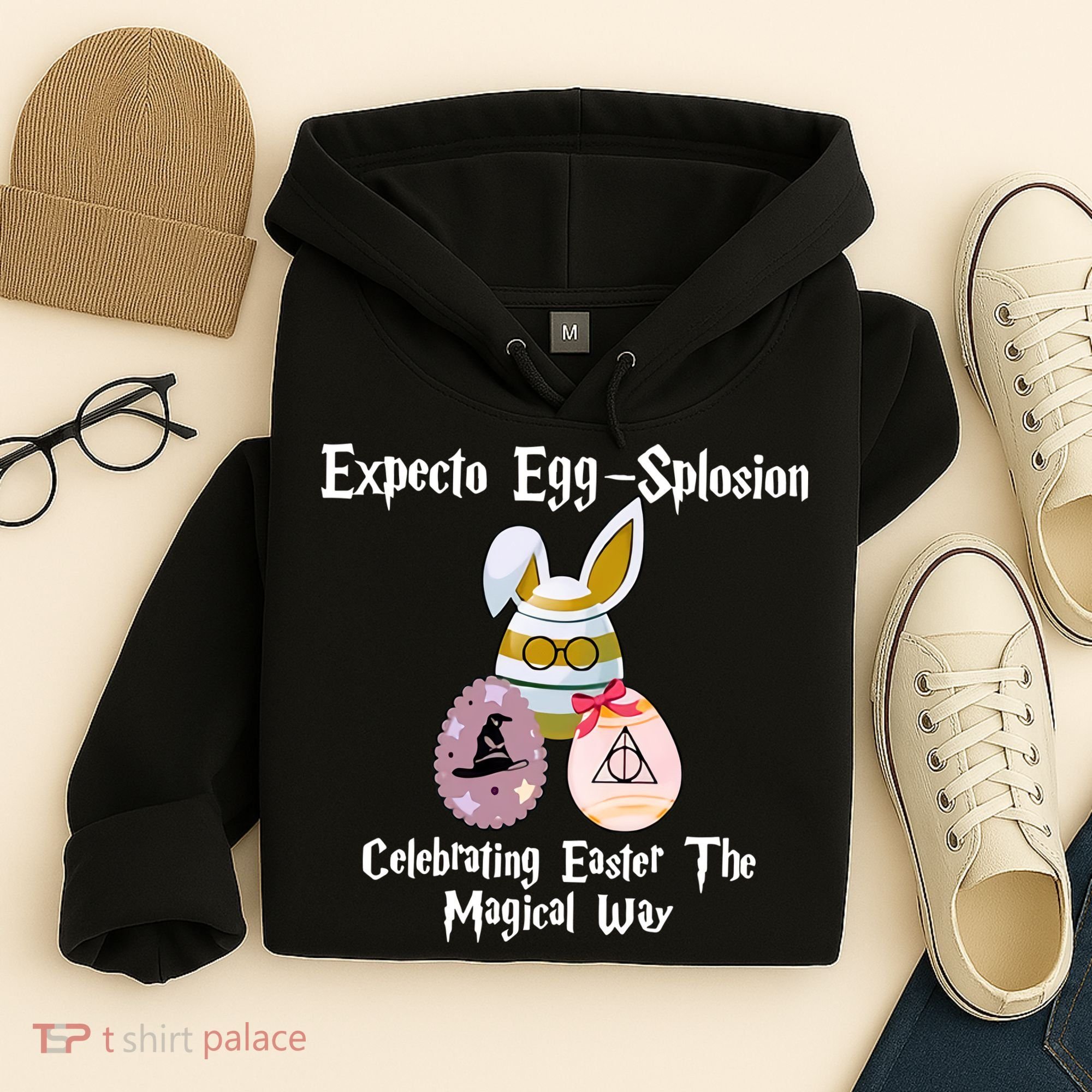 Expecto Eggsplosion Celebrating Easter The Magical Way Potter Easter Hoodie