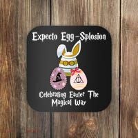 Expecto Eggsplosion Celebrating Easter The Magical Way Potter Easter Coaster thumb 0