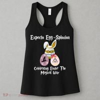 Expecto Eggsplosion Celebrating Easter The Magical Way Potter Easter Women's Tank Top thumb 3