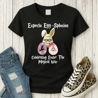 Expecto Eggsplosion Celebrating Easter The Magical Way Potter Easter Women's T-Shirt thumb 3