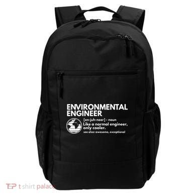 Environmental Engineer Definition Funny Engineering Backpack
