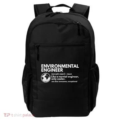 Environmental Engineer Definition Funny Engineering Backpack