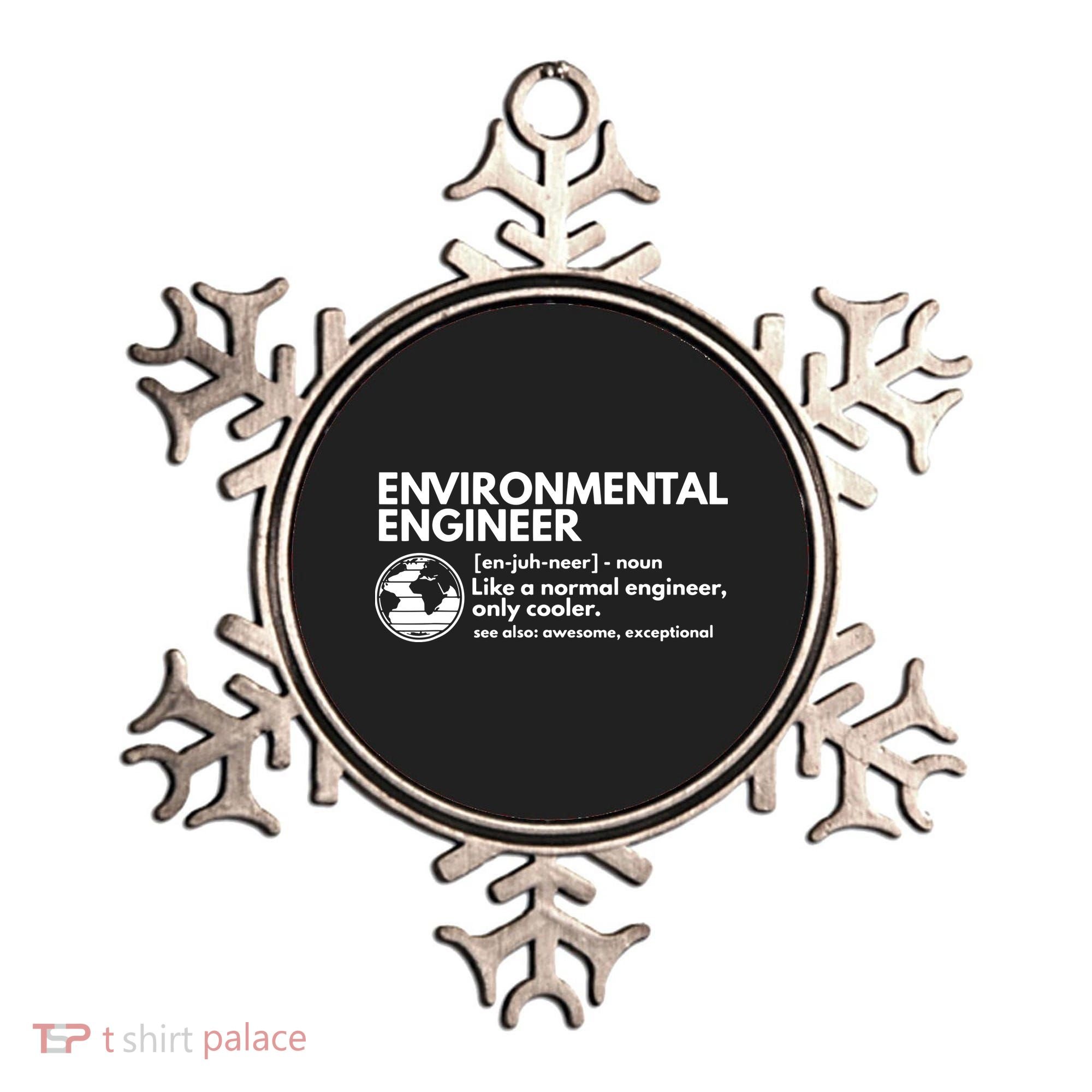 Environmental Engineer Definition Funny Engineering Ornament