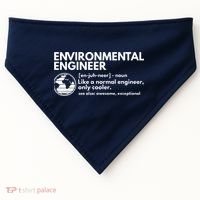 Environmental Engineer Definition Funny Engineering USA-Made Doggie Bandana thumb 0