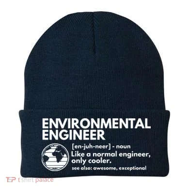 Environmental Engineer Definition Funny Engineering Beanie