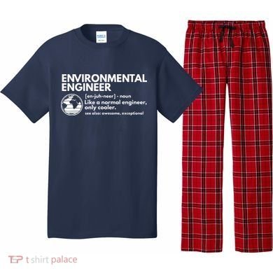 Environmental Engineer Definition Funny Engineering Pajama Set