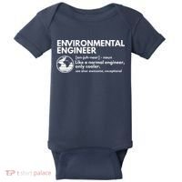 Environmental Engineer Definition Funny Engineering Baby Bodysuit thumb 0