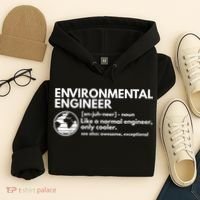 Environmental Engineer Definition Funny Engineering Hoodie thumb 4