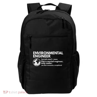 Environmental Engineer Definition Funny Engineering Backpack