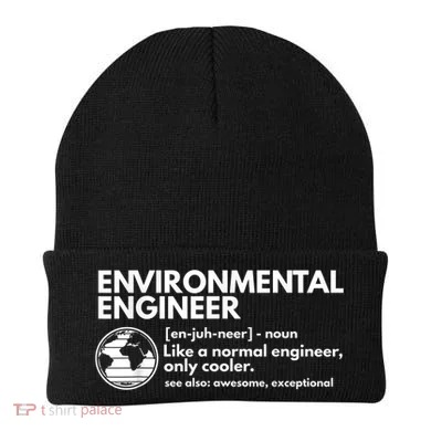 Environmental Engineer Definition Funny Engineering Beanie
