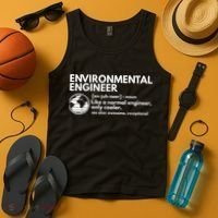 Environmental Engineer Definition Funny Engineering Tank Top thumb 4