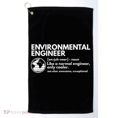 Environmental Engineer Definition Funny Engineering Golf Towel
