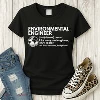 Environmental Engineer Definition Funny Engineering Women's T-Shirt thumb 3