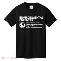 Environmental Engineer Definition Funny Engineering Kids T-Shirt thumb 0