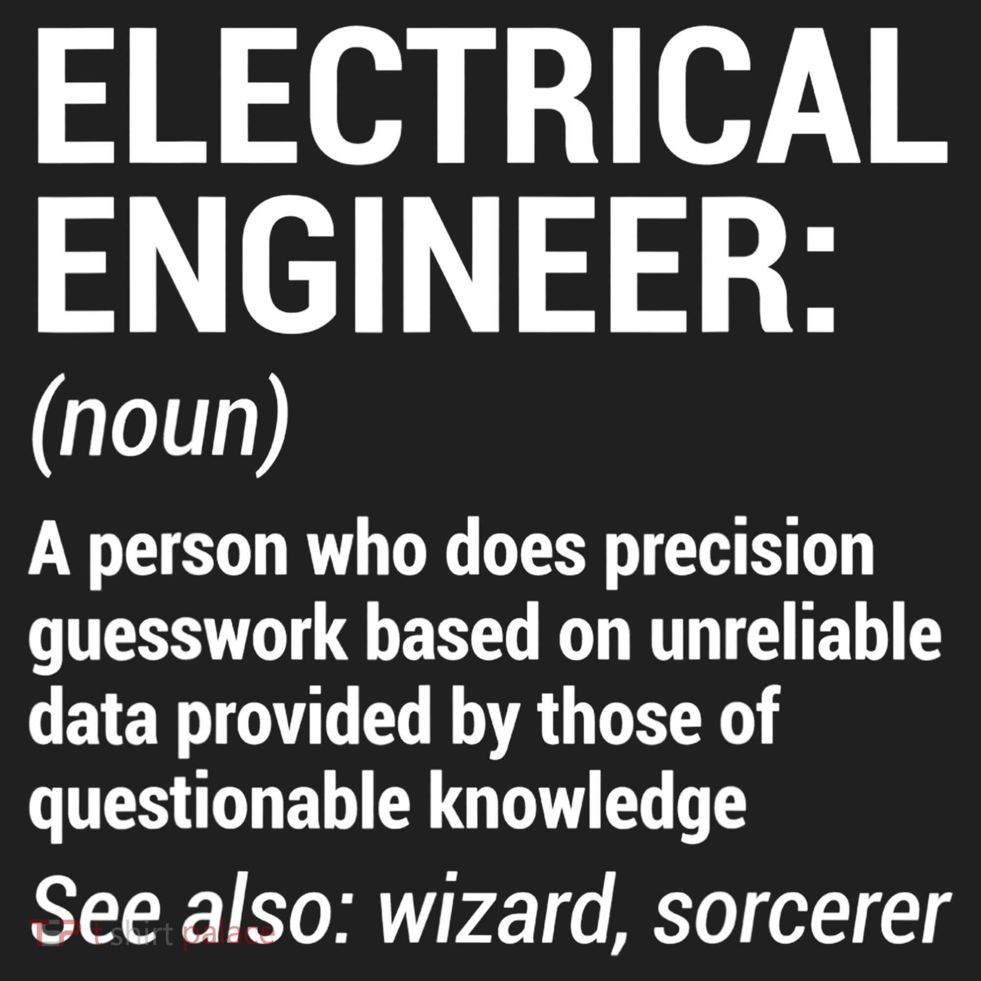 Electrical Engineer Definition Tshirt Funny Engineering Tee Women's Sweatshirt