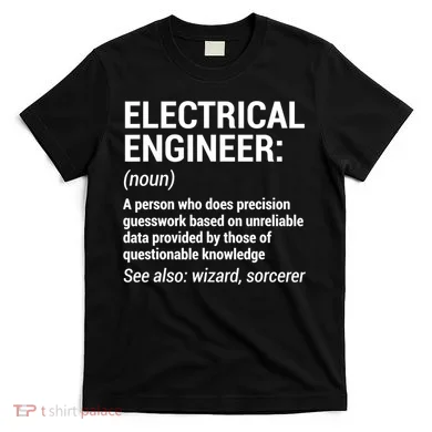 Electrical Engineer Definition Tshirt Funny Engineering Tee T-Shirt