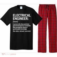 Electrical Engineer Definition Tshirt Funny Engineering Tee Pajama Set thumb 0