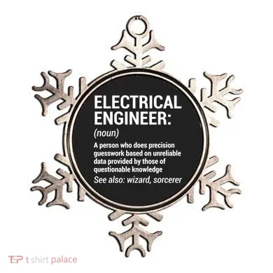 Electrical Engineer Definition Tshirt Funny Engineering Tee Ornament